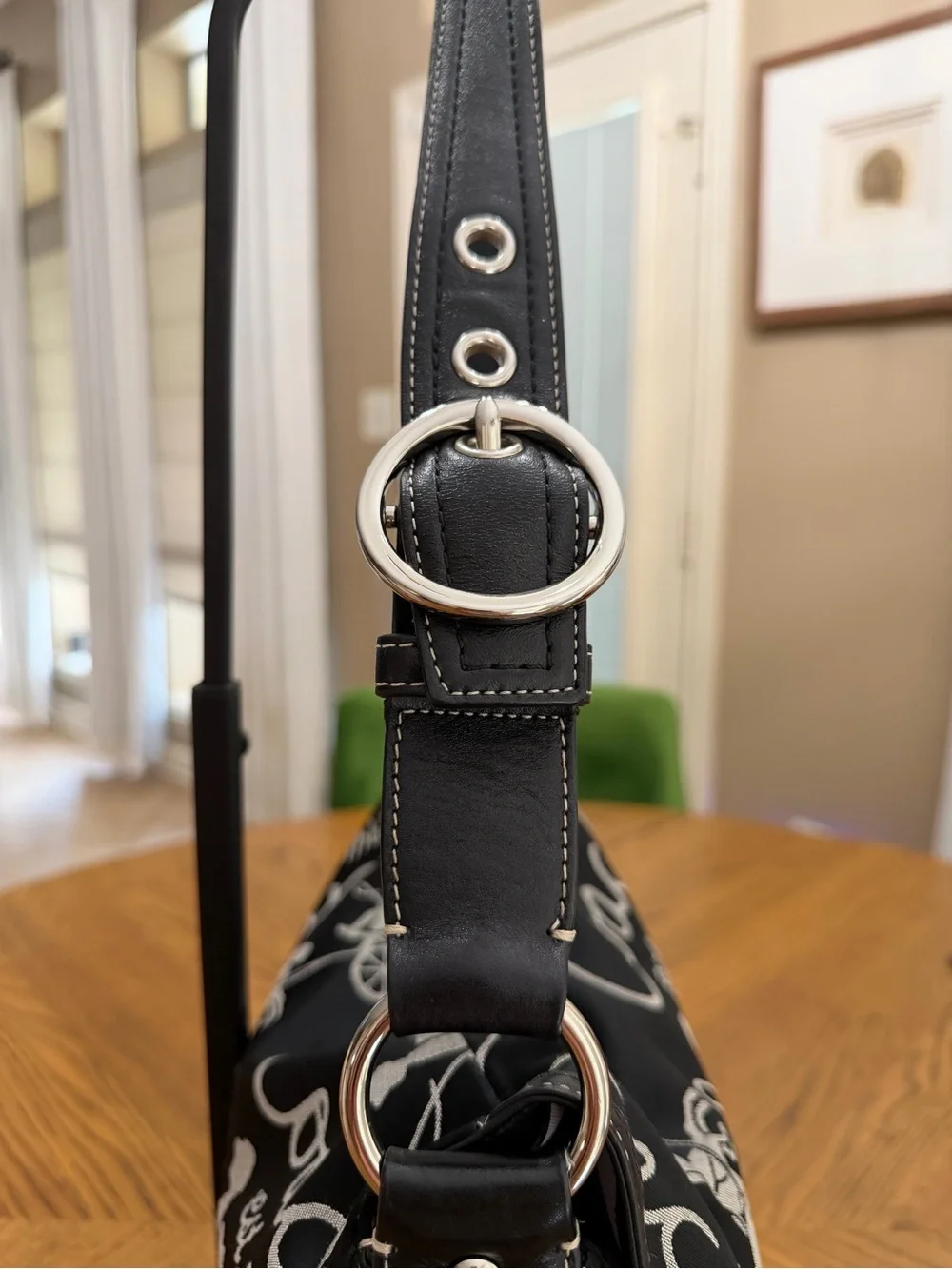 SOLD! PRISTINE Coach Horse & Carriage 1941 Flap Shoulder Bag